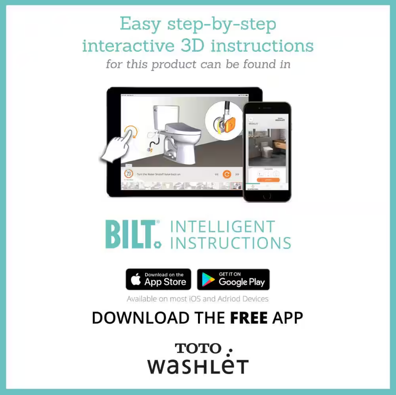 TOTO S300e WASHLET Electric Bidet Seat for Round Toilet with EWATER+ in Cotton White