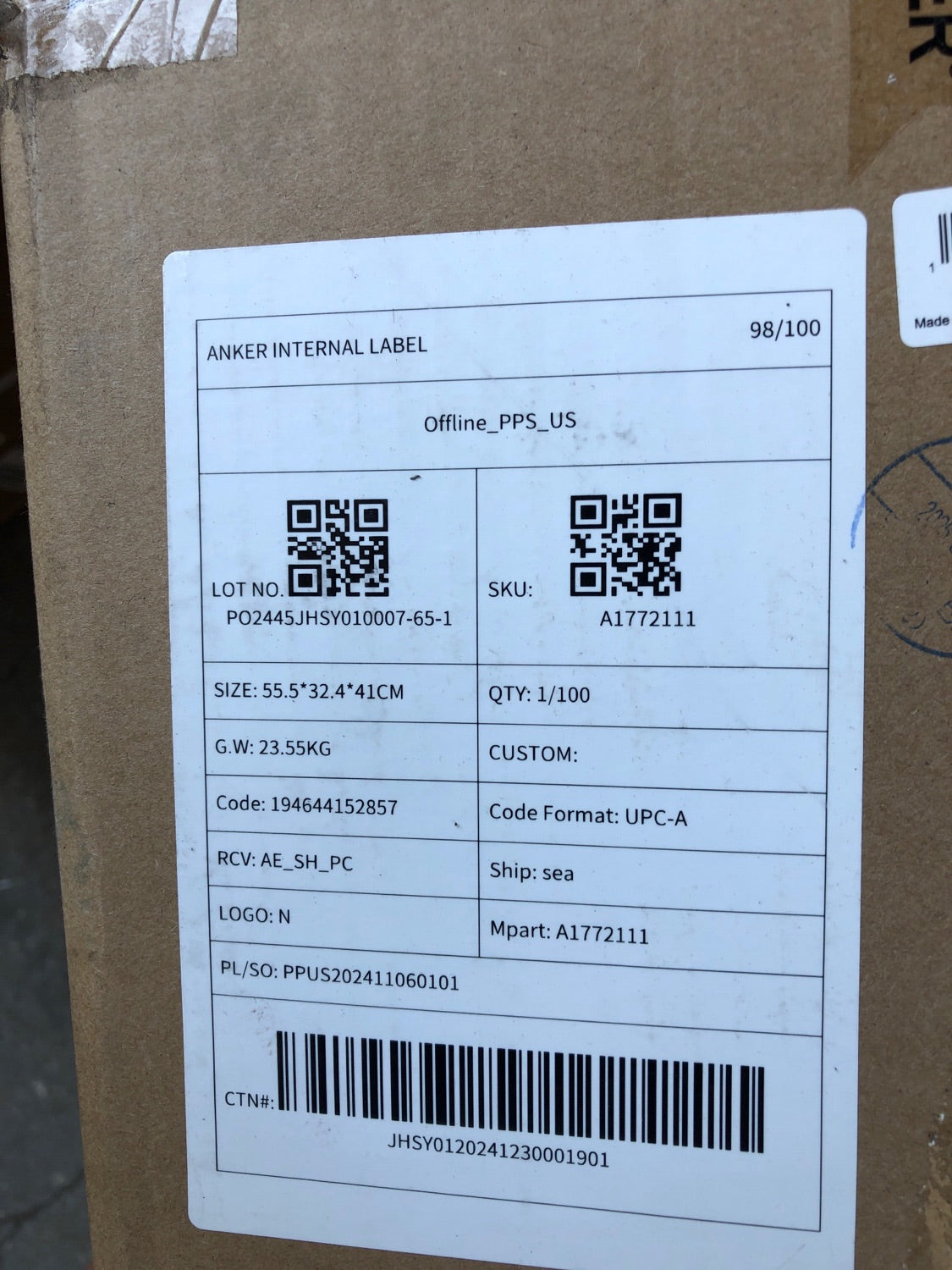 Anker SOLIX F1500 1800-Watt Push Button Start Battery Generator with Power-Saving Mode