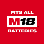 Milwaukee 2676-23 M18 Forcelogic 10-ton Knockout tool 1/2" to 4" Kit